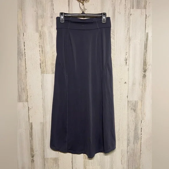 Athleta Grey Thrones High/Low Jersey Maxi Skirt Small - Picture 6 of 10
